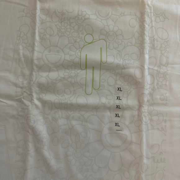 Uniqlo Other - Uniqlo x Billie Eilish by Takashi Murakami Limited White Band Tee XL